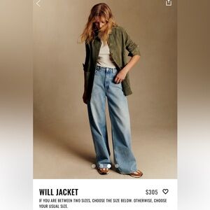 Sezane Will Jacket